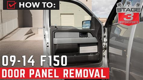remove door panel f150 89